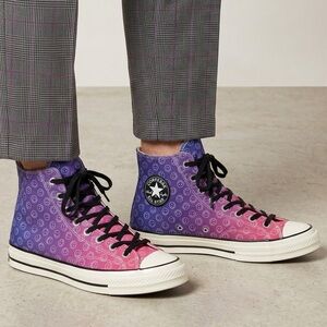 Converse Chuck 70 High Sneakers Happy Camper Gradient Purple M7/W9 Game Royal